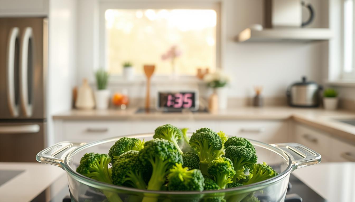 how long to steam broccolini